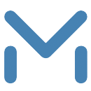 M logo